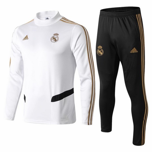 Replicas Chandal Real Madrid 2019/20 Blanco Negro Amarillo